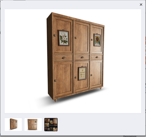 4. Myrrine. Sven set big cabinet