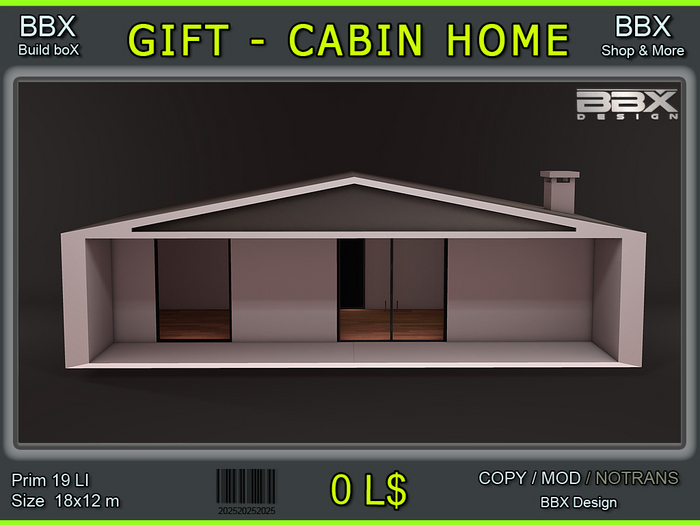 GIFT - BBX CABIN HOME