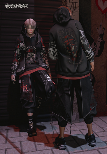 [Since1975] Baggy Tech Outfit - Street