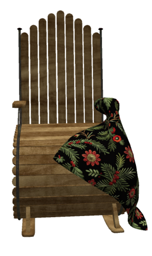 WInter Rocking Chair -1-/ Noel rocking Chair (BOX)