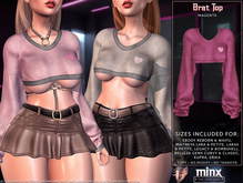 Minx - Brat Top - Magenta (add me)
