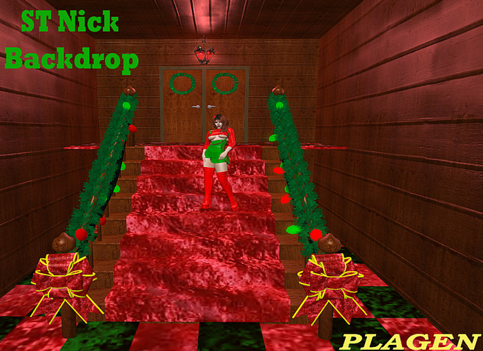 St Nick Backdrop (P)   - PLAGEN  (ADD)