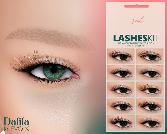 Dalila Sol Lashes Kit