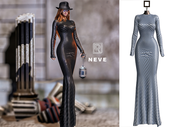 RAPTURE-Dress Neve-Frost