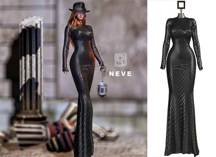 RAPTURE-Dress Neve-Raven