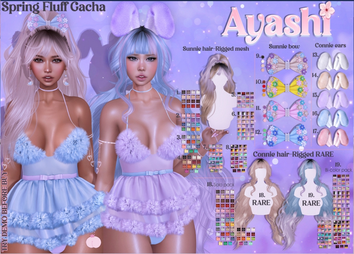 17. Connie ears-Pink