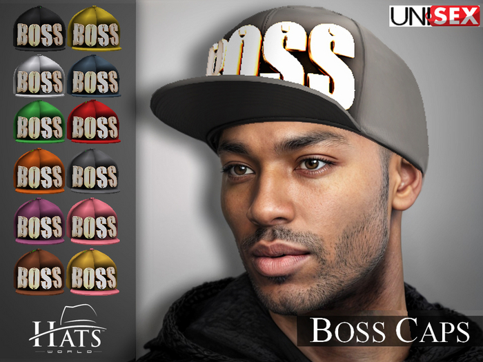 [HW] BOSS UNISEX CAPS FAT PACK