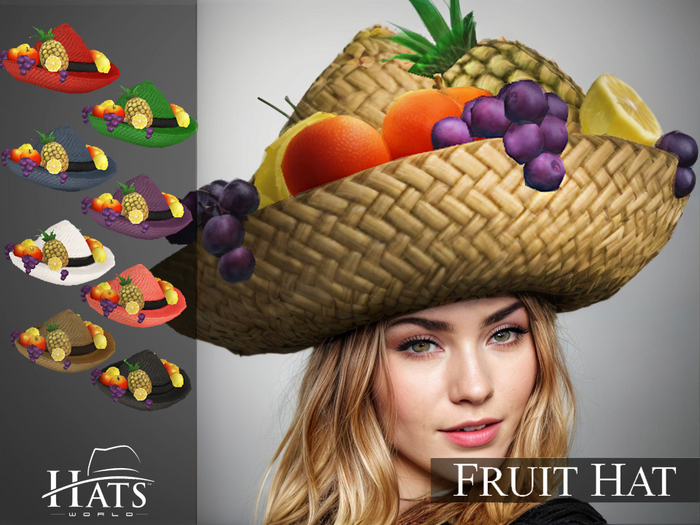 [HW] FRUIT HATS FAT PACK