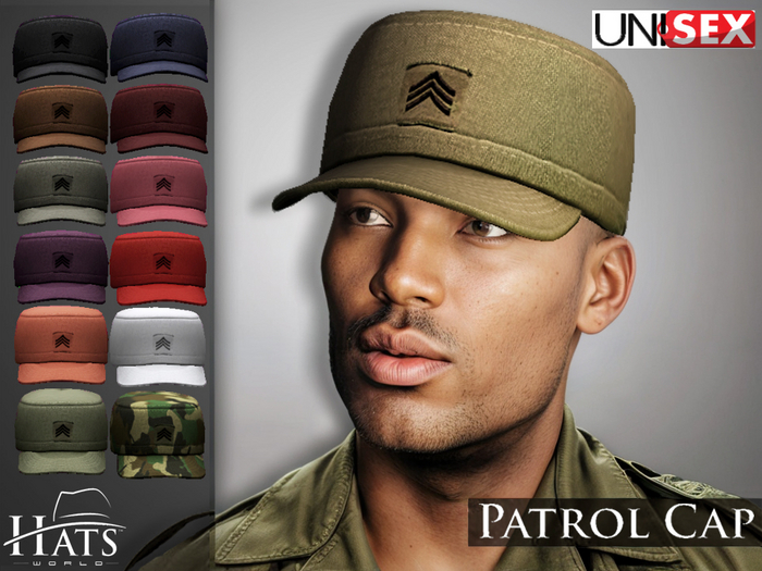 [HW] PATROL CAPS B UNISEX FAT PACK