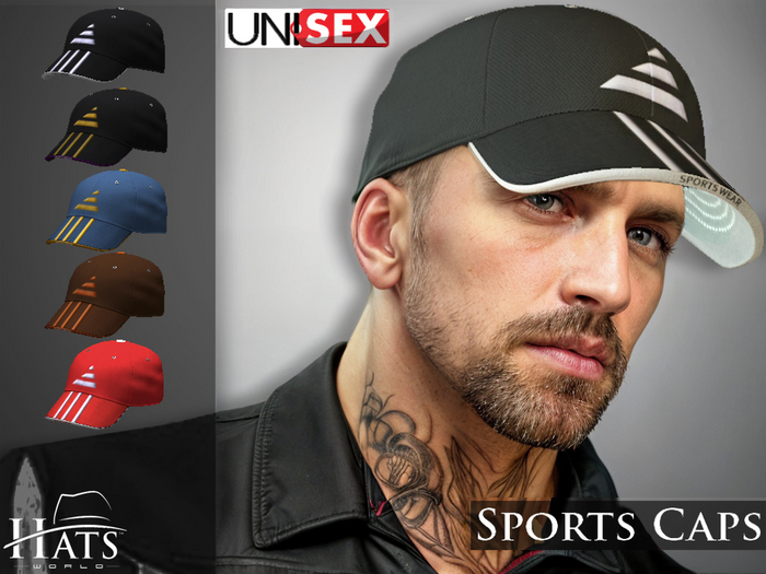 [HW] BASEBALL CAPS UNISEX SPORTS FAT PACK