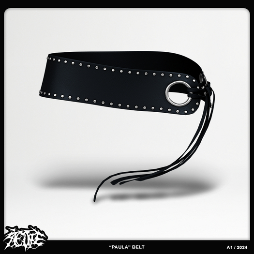 [A1] "Paula" belt [indigo]