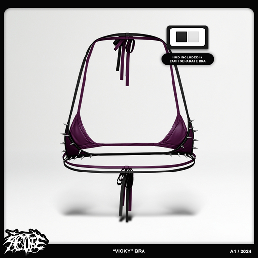[A1] "Vicky" bra [violet]