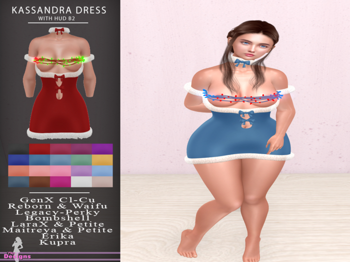 Kassandra Dress With Hud B2
