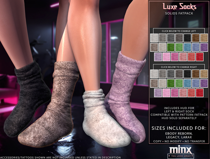 Minx - Luxe Socks FATPACK