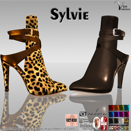 [Vips Creations] - Female High Shoes - [Sylvie]HUD