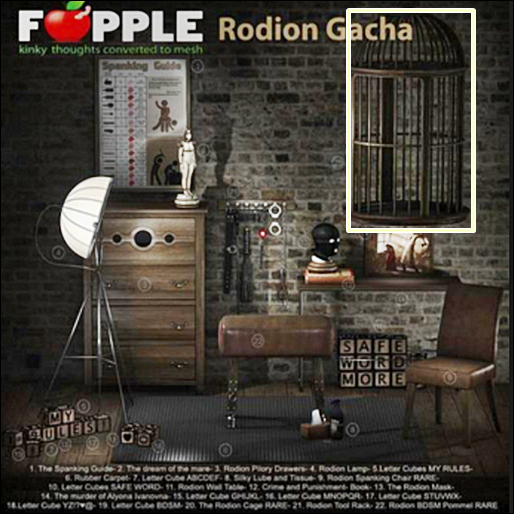 Fapple- The Rodion Cage RARE