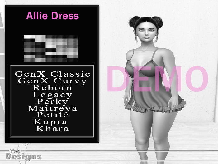 Allie Dress Demo Hud AD