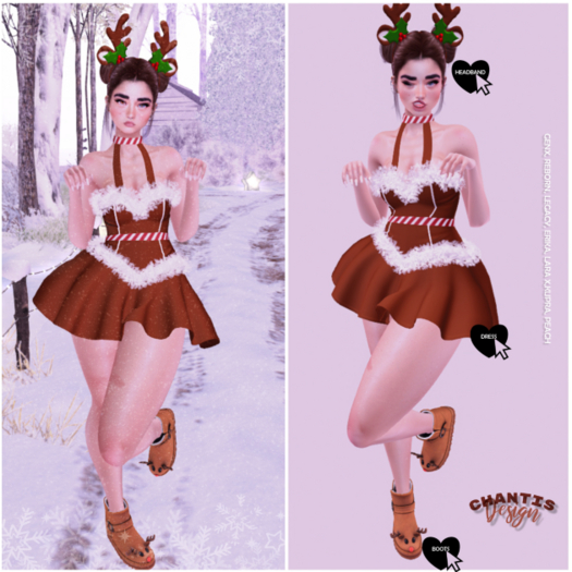 :: Little Reindeer Costume :: 