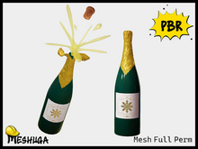 Meshuga PBR Festive Champagne  FULL PERM MESH