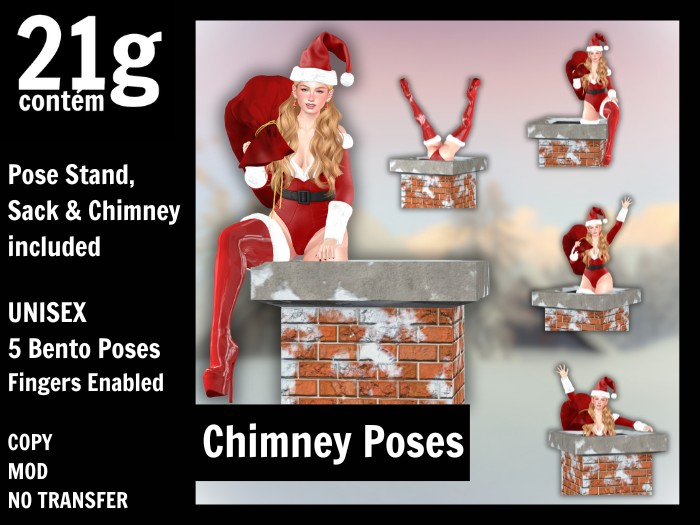 21g - Chimney Santa Poses