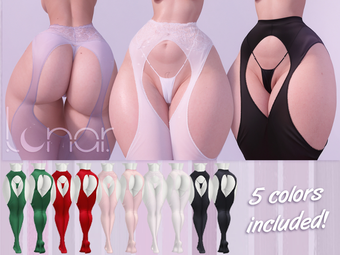 Lunar - Lumi Panties & Stockings - Holiday Blush