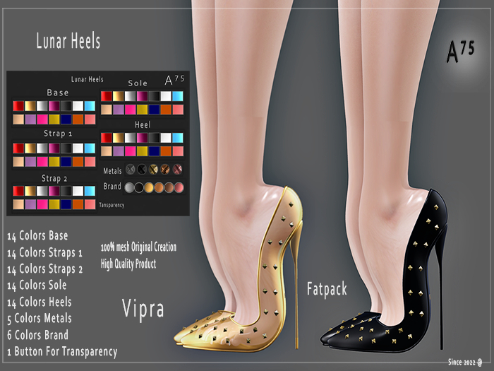 : A75 : Lunar Heels Vipra With Hud Pack
