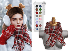 -Sorumin- Get warm SET -Scarf-