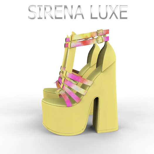 Yellow Mossa Heels LEGACY