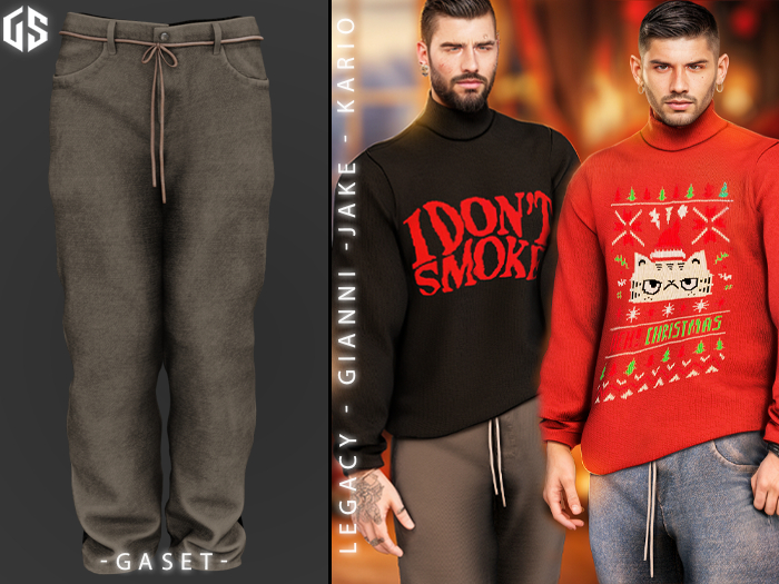 GASET - DENIM V7 LEO PANT