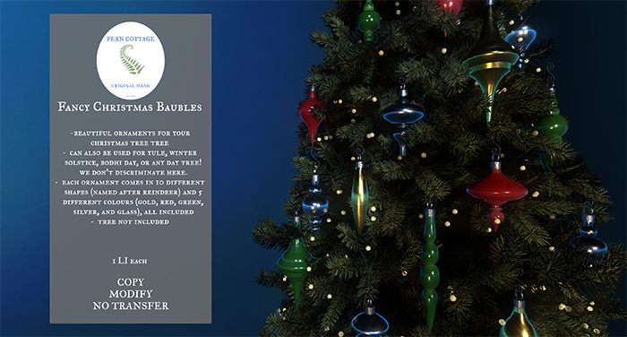 ^FC^ Fancy Christmas Baubles