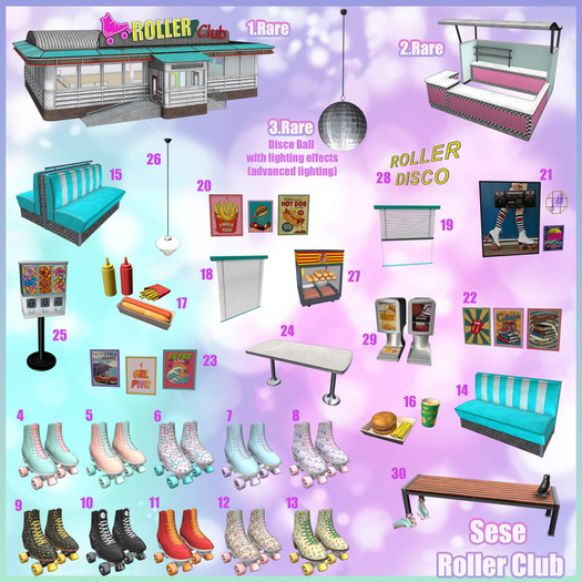 2.Sese - Roller Club - Bar RARE 
