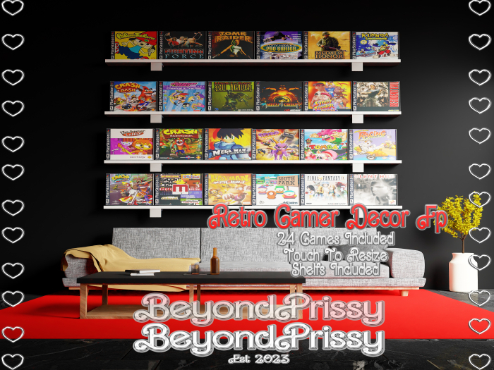 //Bp Retro Game Decor Fp - Add To Unpack