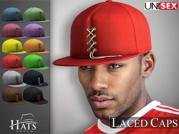 [HW] LACED UNISEX CAPS FAT PACK