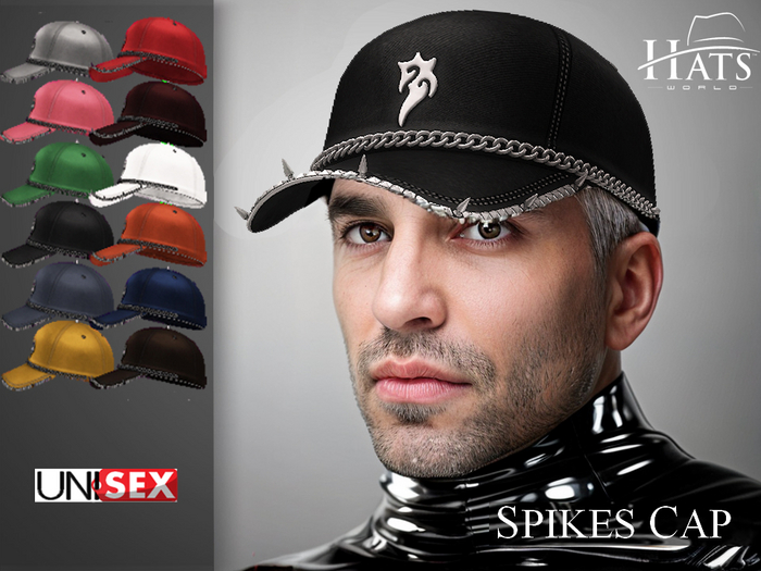 [HW] SPIKY UNISEX CAPS FAT PACK