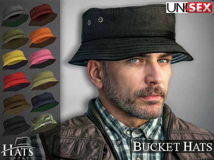 [HW] BUCKET UNISEX HATS