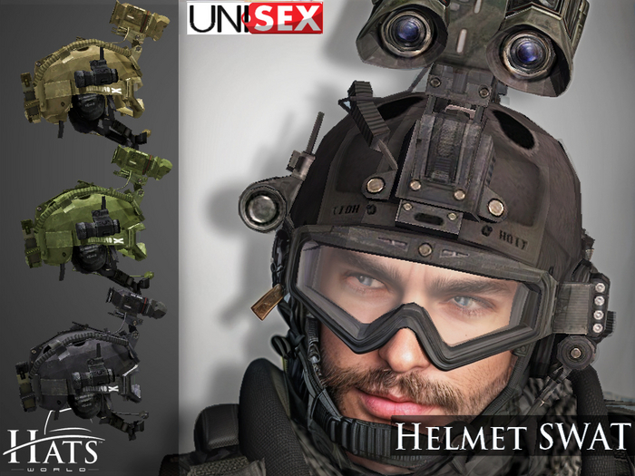 [HW] HELMET SWAT A UNISEX FAT PACK