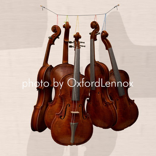 PLAAKA HangingOldViolins
