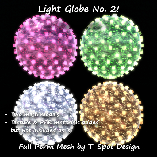 T-Spot Mesh - Flashing Light Globe No. 2 - FP - LI=1.5