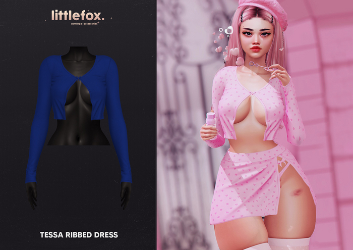 .little fox. - Riley - Crop sweater // midnight
