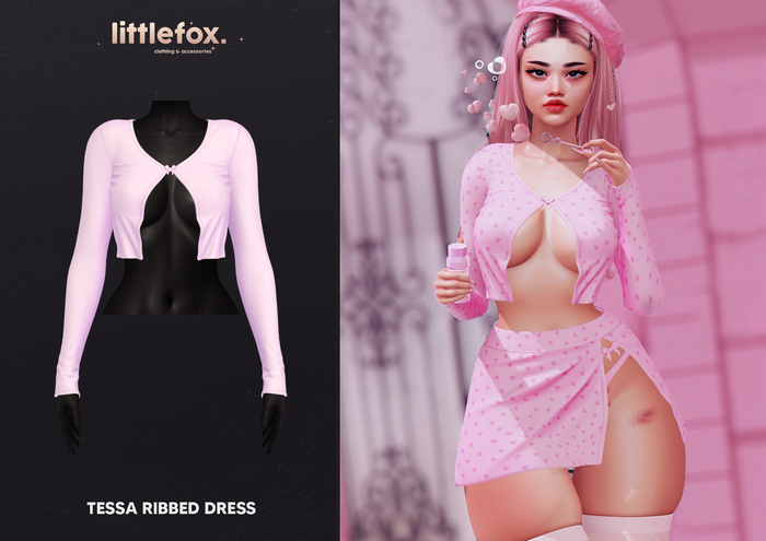 .little fox. - Riley - Crop sweater // lila