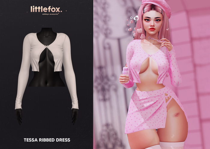 .little fox. - Riley - Crop sweater // grey