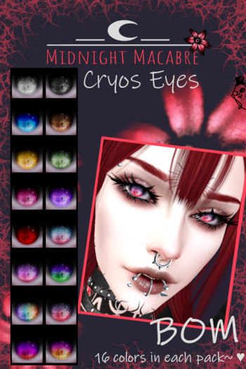 (MM) Cryos Eyes BOM FATPACK (Wear!)