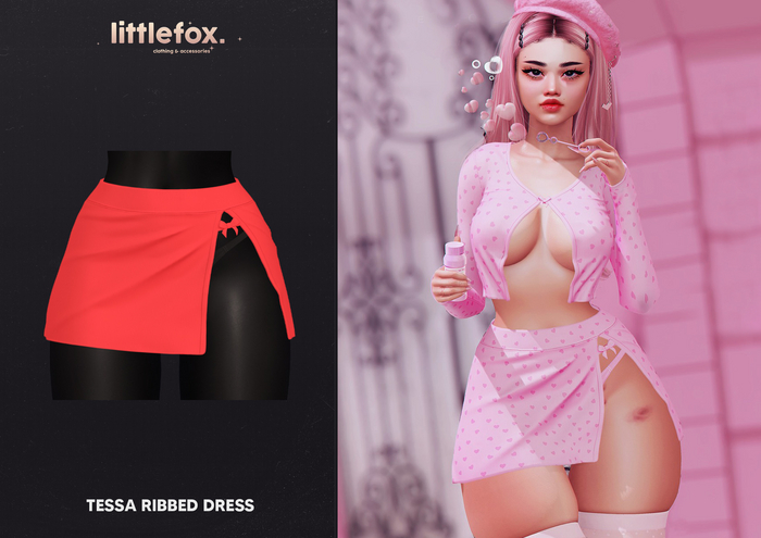 .little fox. - Riley - Skirt // red