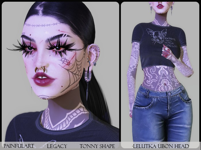 ~PAINFUL ART~ -  Tonny Shape -LeLUTKA Ubon Head 4.0