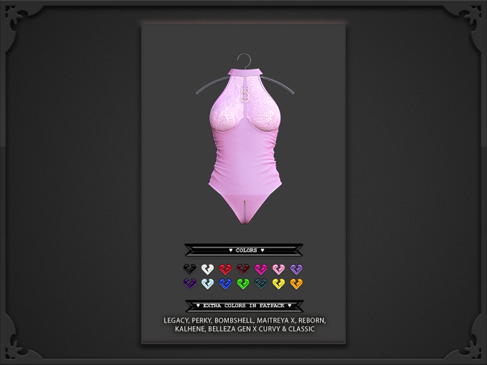 [CURSED] Nimue Bodysuit-Pink