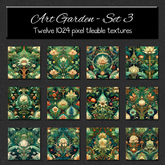 *Wallflowers* Art Gardens - Set 3