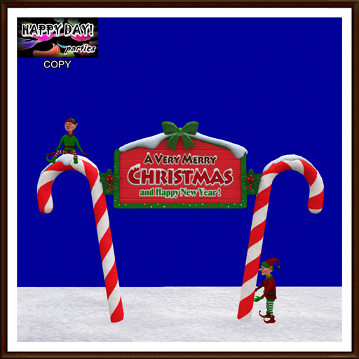 Christmas - Merry Christmas Elves Entrance