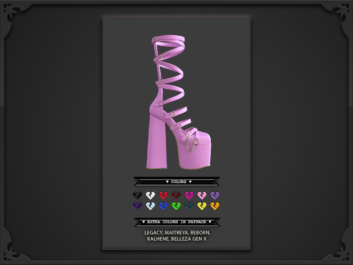[CURSED] Agatha Heels-Pink