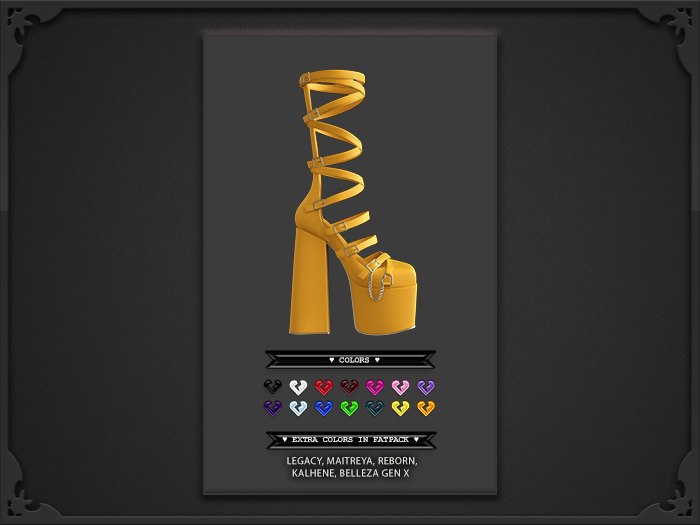 [CURSED] Agatha Heels-Orange