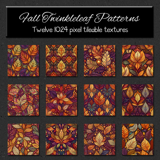 *Wallflowers* Fall Twinkleleaf Patterns